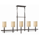 Sloan 5 Light Linear Chandelier
