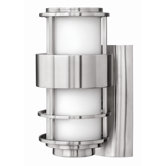 Saturn Outdoor Wall Sconce in Stainless Steel