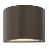 Luna One Light Outdoor Mini Pocket Wall Lantern with Etched Glass