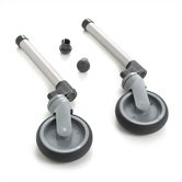 Swivel Wheels with Glide Tips
