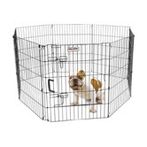 Ultimate Exercise Pen with Door in Black