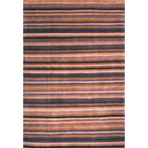 Tibetan Black/Blue Stripes Rug