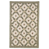 Chelsea Ivory/Green Bumblebee Rug