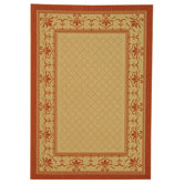 Courtyard Classic Border Rug