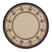 Courtyard Vine Border Rug