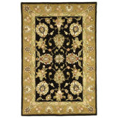 Traditions Masterpiece Black/Gold Rug