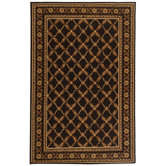 Wilton Black Rug