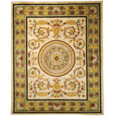 Classic Ivory/Green Rug