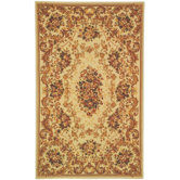 French Tapis Ivory/Ivory Rug