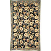 Chelsea Black/Sage Novelty Rug