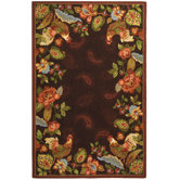Chelsea Maroon/Multi Novelty Rug