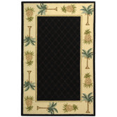 Chelsea Black/Ivory Novelty Rug