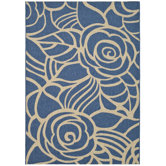 Courtyard Blue/Beige Rug