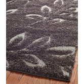 Florida Shag Dark Brown/Grey Rug