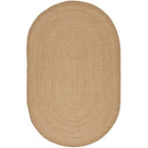 Braided Beige Rug