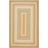 Braided Tan/Multi Rug
