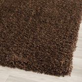 California Shag Brown Rug