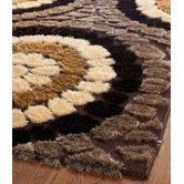 Miami Shag Brown/Multi Rug