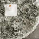 Paris Shag Silver Rug