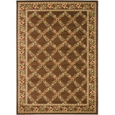 Lyndhurst Brown/Brown Checked Rug