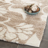 Florida Shag Light Cr&egrave;am Rug