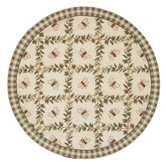 Chelsea Ivory/Green Bumblebee Rug