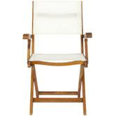 Andy Folding Dining Arm Chairs (Set of 2)