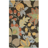 Blossom Black/Multi Floral Rug