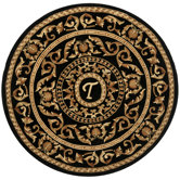 Naples Black T Rug