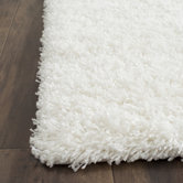 Shag White Rug