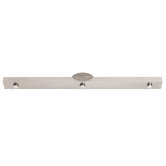 UniJack  System Wall Fixture in Brushed Steel