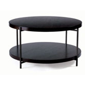 Martini Coffee Table with Shelves