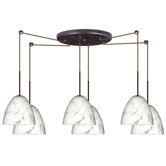 Vila 6 Light Pendant