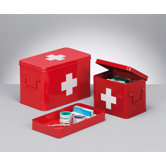 Medizin-Box in Rot