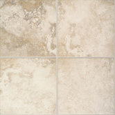 Monticino 20" x 20" Floor Tile in Avorio