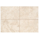 Pavin Stone 1" x 1" Quarter Round Corner in White Linen