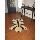 Designer Bear Champagne/Chocolate Animal Rug