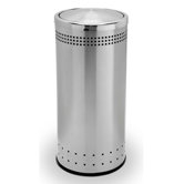 Precision Series Trash Can with Imprinted 360&deg; Swivel Door