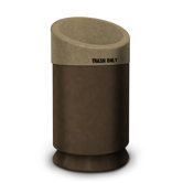 Galaxy 35 Gallon Waste Receptacle