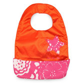 Be Neat Bib in Fuchsia Blossoms