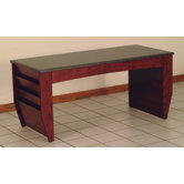 Dakota Coffee Table with Magazine Pockets
