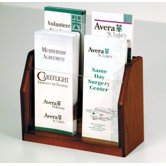 Countertop Four Pocket Brochure Display