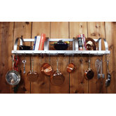 Wall Mounted Pot Rack