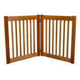Two 27" Panel Free Standing EZ Pet Gate in Artisan Bronze