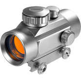 30mm Red Dot Riflescope, Silver Color, 5/8"