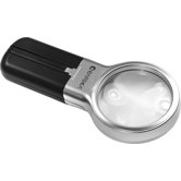 65mm 3x Magnifier Handheld/Table Stand w/ Light