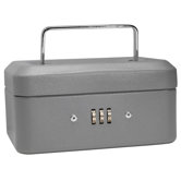 Extra Small Gray Combination Lock Box