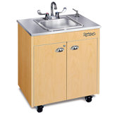 Silver Lil' Premier 1 Portable Hand-Washing Station NSF Certified