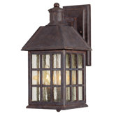 Abbey Outdoor Wall Lantern in Sunset Bronze