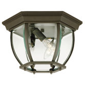 Flush Mount in Bronze